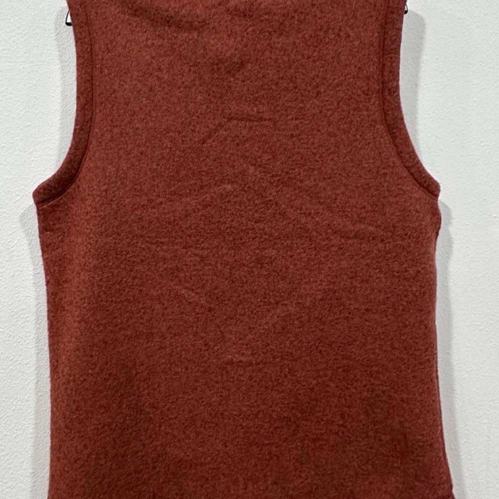 Rust Zip-Up Vest - Picture 2 of 4